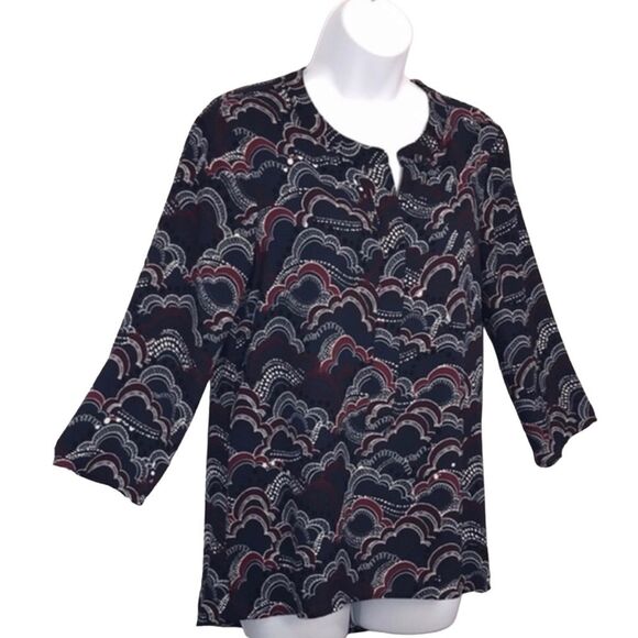 Express Career Wear Tunic Blouses Bundle of Two Sz Small - Picture 4 of 9